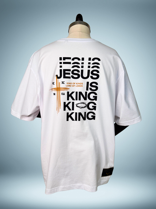 LOGR® KINGDOM Oversize Tee – Jesus Is King