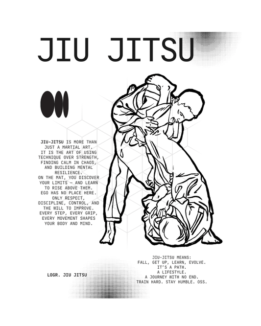 Logr.® Studio Poster – Jiu Jitsu Technique