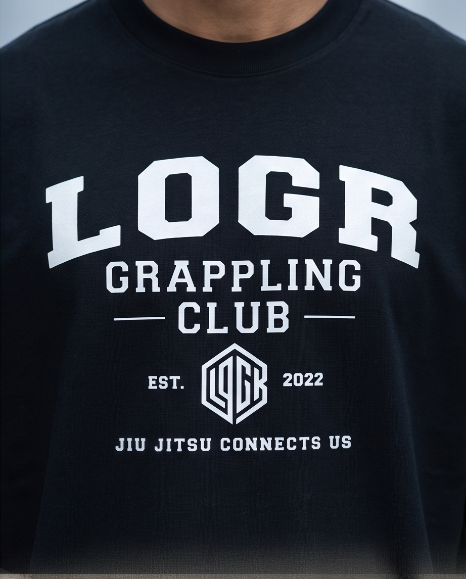 Logr.® Oversize Tee – Grappling Club