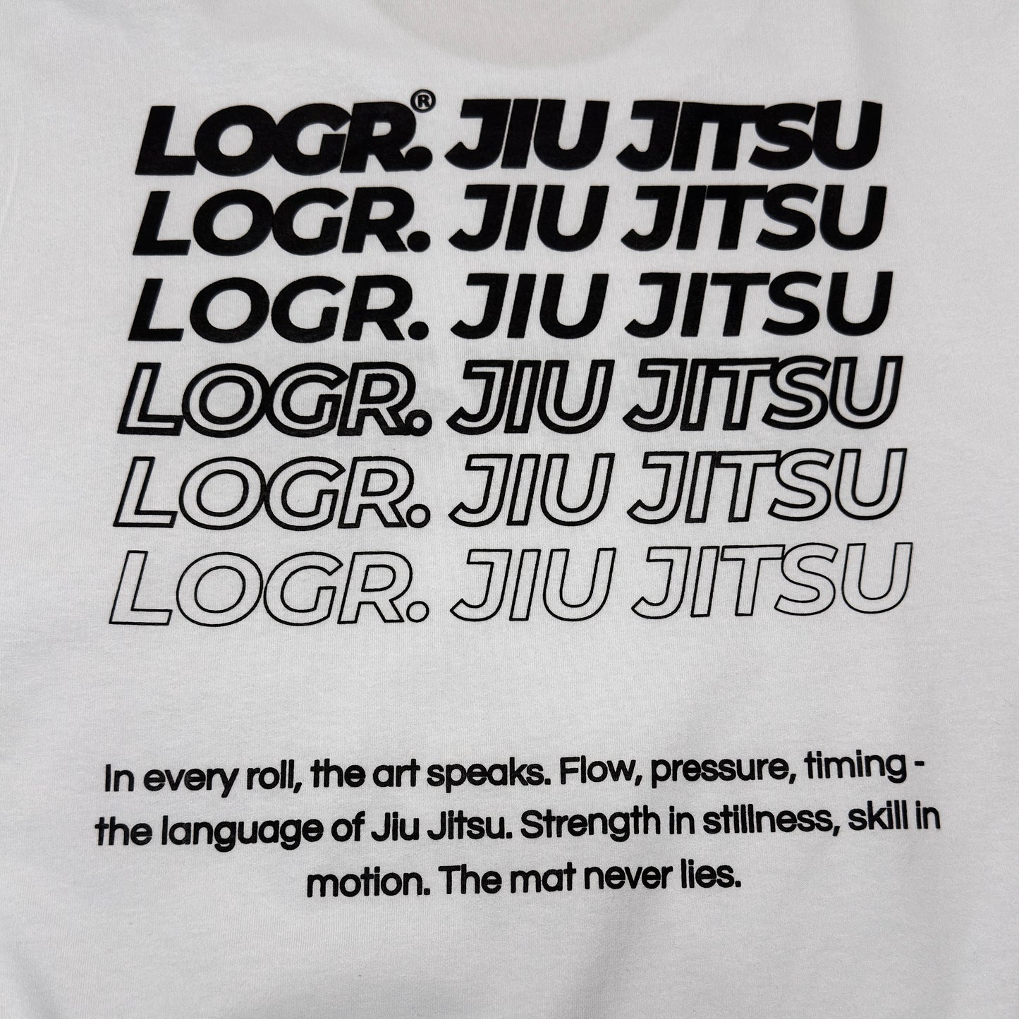 Logr.® ORIGINS Oversize Tee – The Mat Never Lies