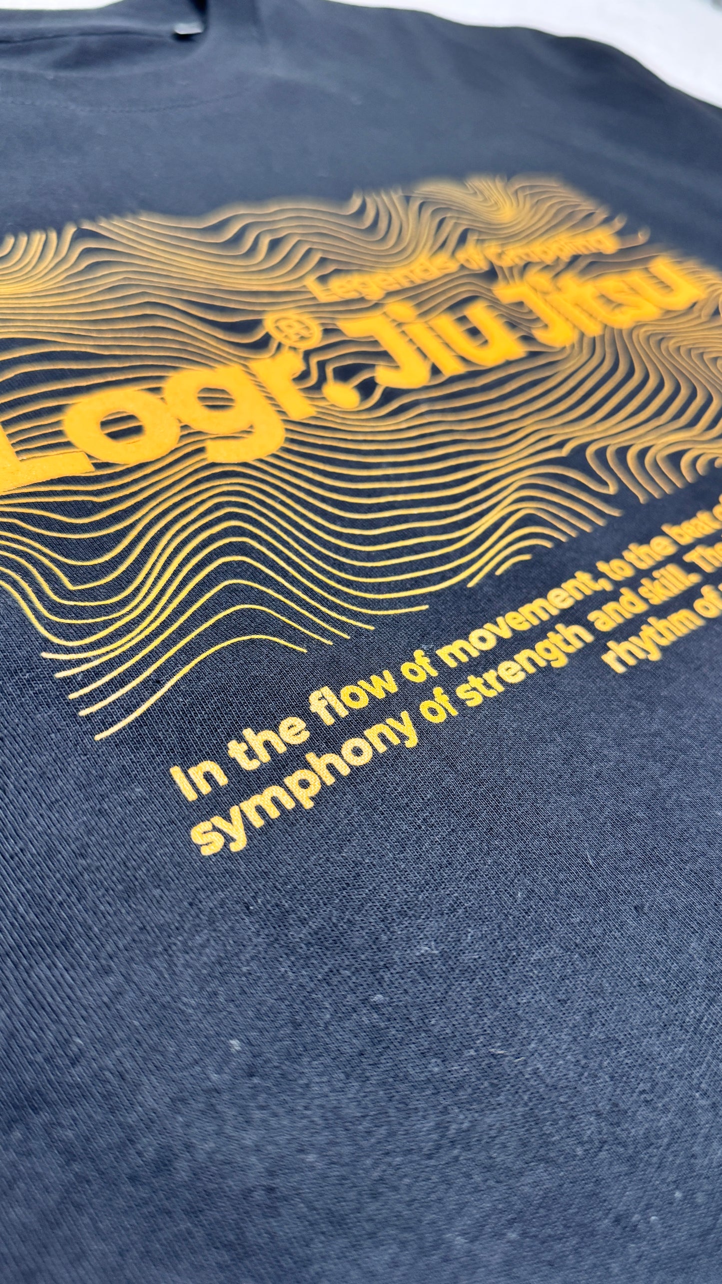 LOGR® ORIGINS Oversize Tee – Flow Gold