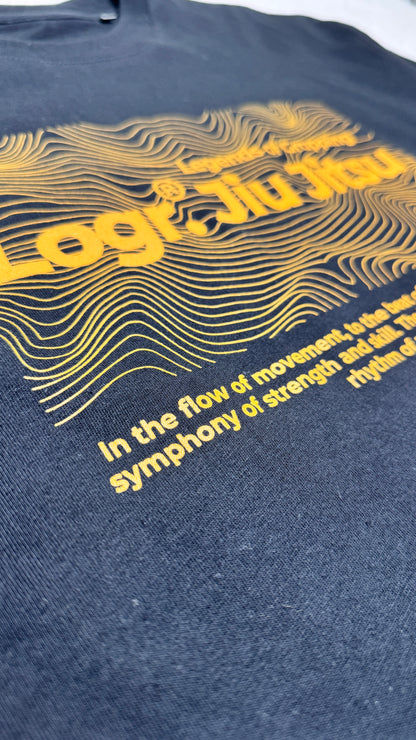 LOGR® ORIGINS Oversize Tee – Flow Gold