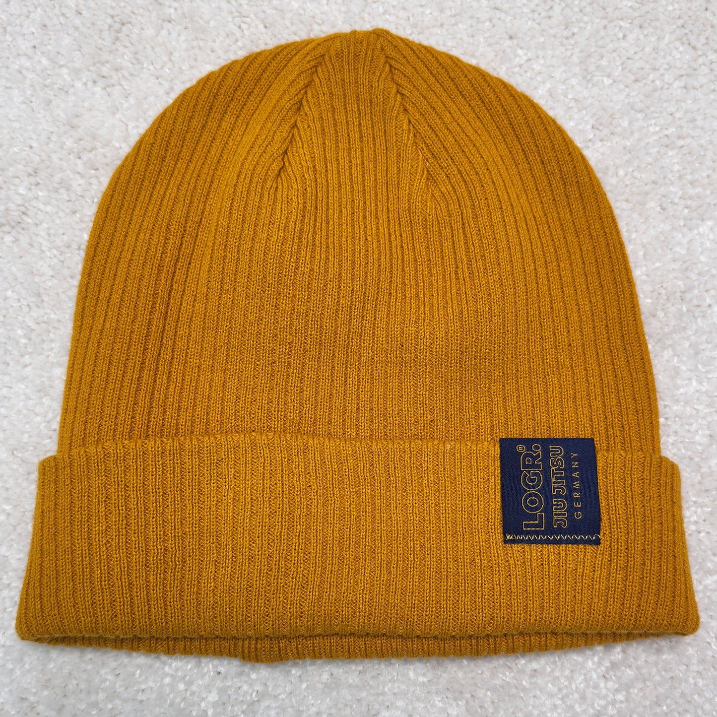 Logr.® Beanie – Mustard