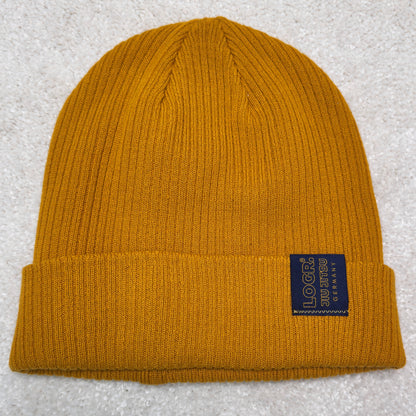 Logr.® Beanie – Mustard