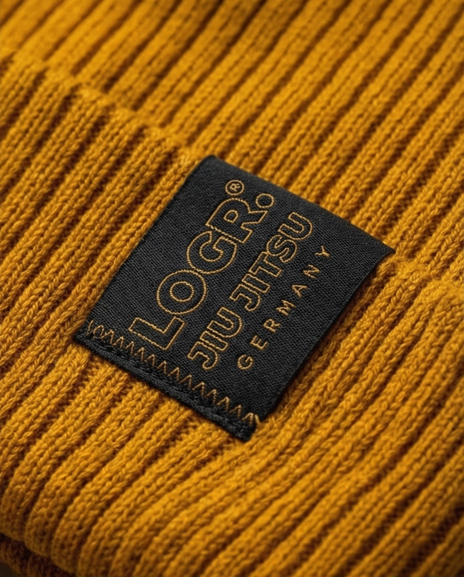 Logr.® Beanie – Mustard