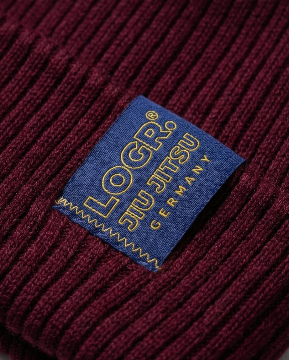 Logr.® Beanie – Bordeaux