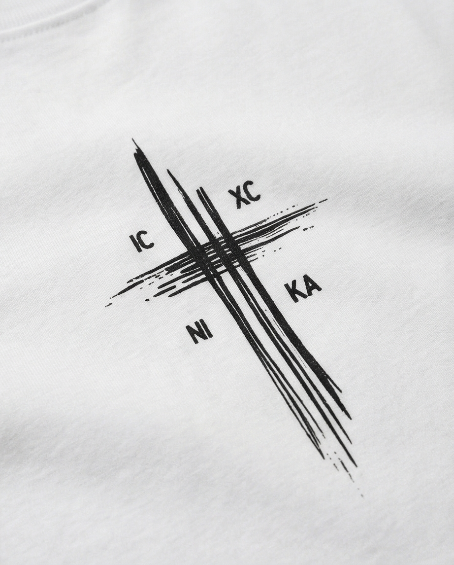Logr.® KINGDOM Oversize Tee – Jesus Is King