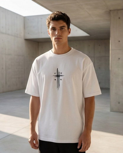 Logr.® KINGDOM Oversize Tee – Jesus Is King