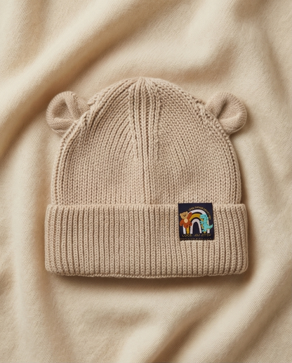 Logr.® FUTURE Kids Beanie – Beige