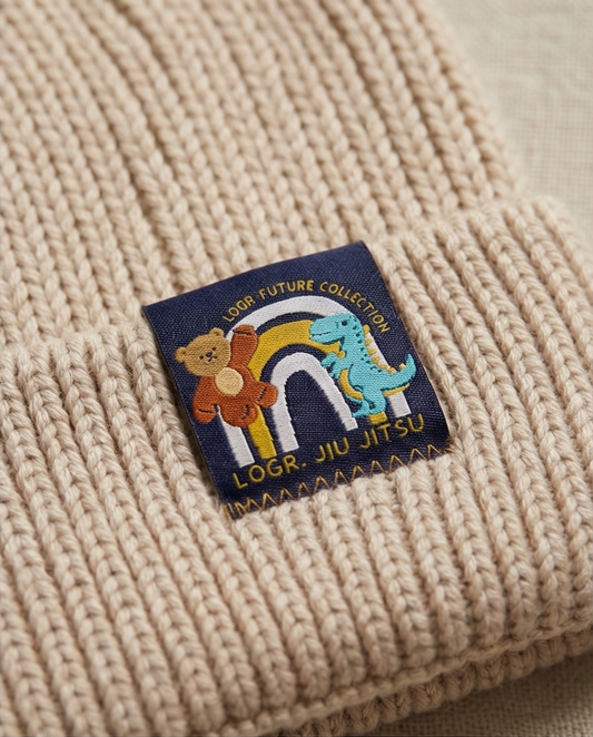 Logr.® FUTURE Kids Beanie – Beige