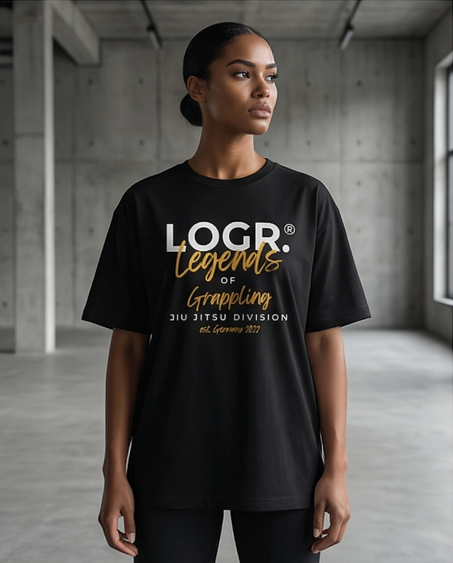 Logr.® ORIGINS Oversize Tee – Legends Gold