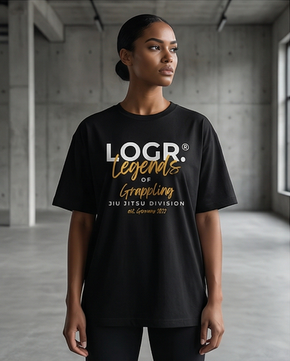 Logr.® ORIGINS Oversize Tee – Legends Gold