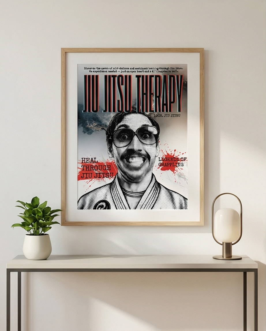 Logr.® Studio Poster – Jiu Jitsu Therapy