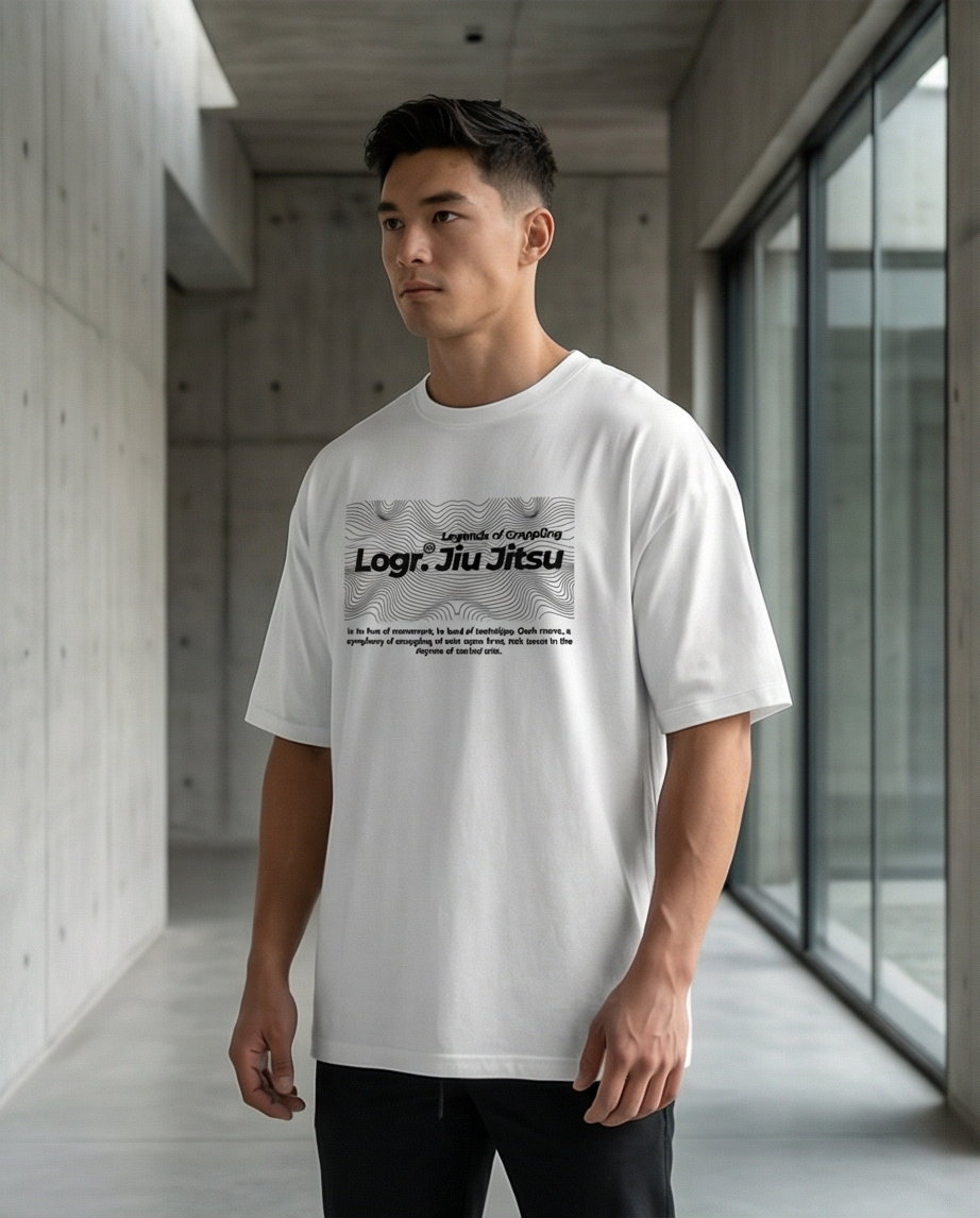 Logr.® Oversize Tee – Flow Lines