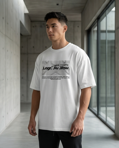 Logr.® ORIGINS Oversize Tee – Flow Lines
