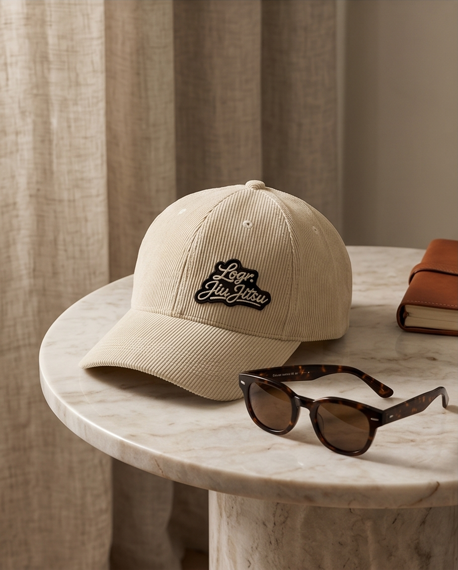 Logr.® Cord Club Cap – Stone