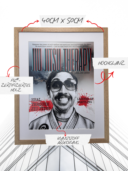 LOGR® Studio Poster – Jiu Jitsu Therapy