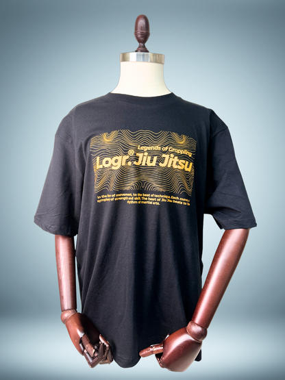 LOGR® ORIGINS Oversize Tee – Flow Gold