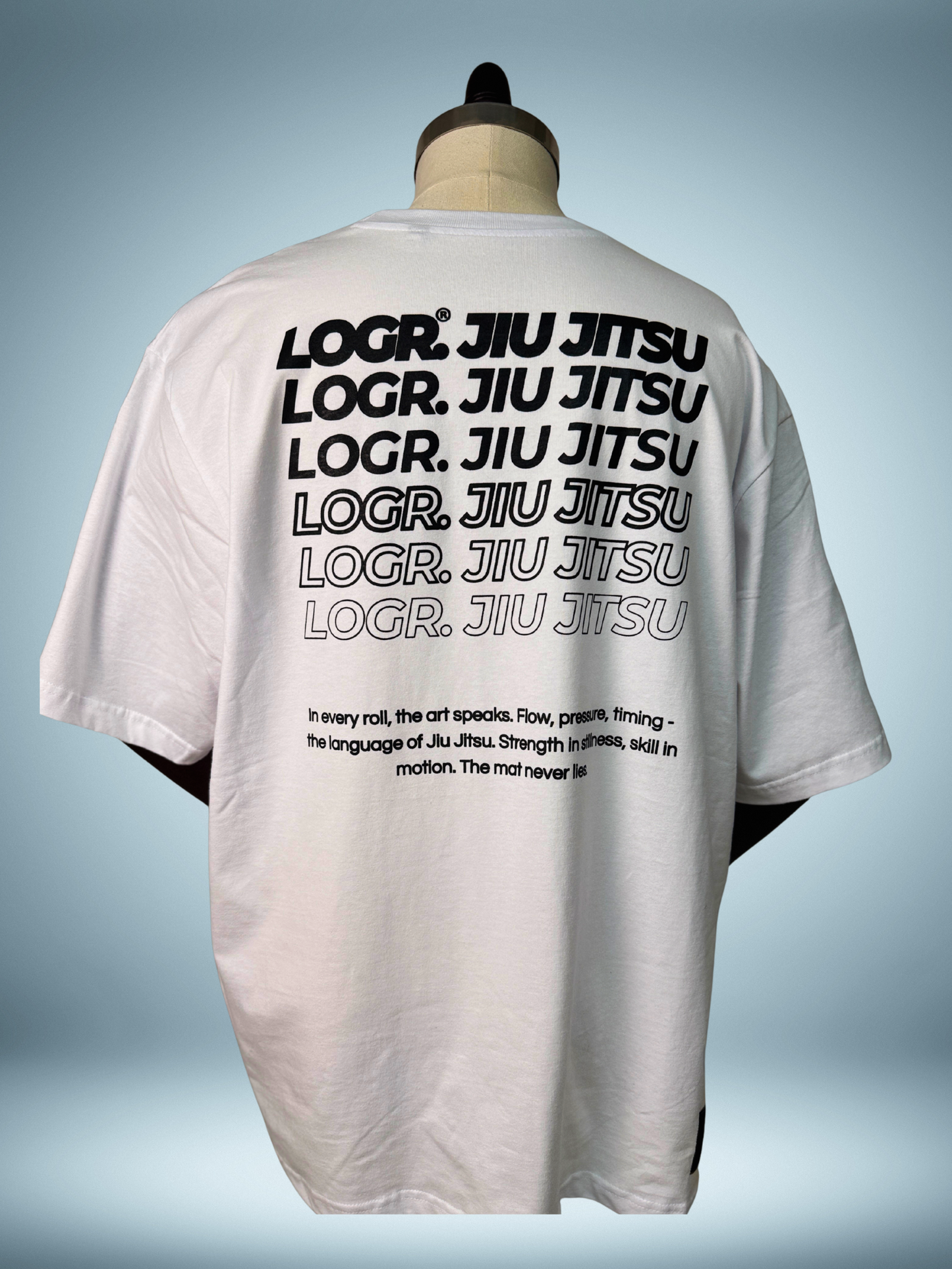 Logr.® ORIGINS Oversize Tee – The Mat Never Lies