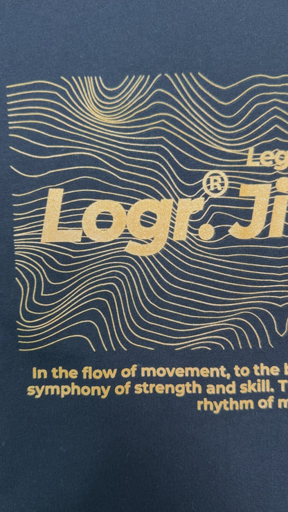 LOGR® ORIGINS Oversize Tee – Flow Gold